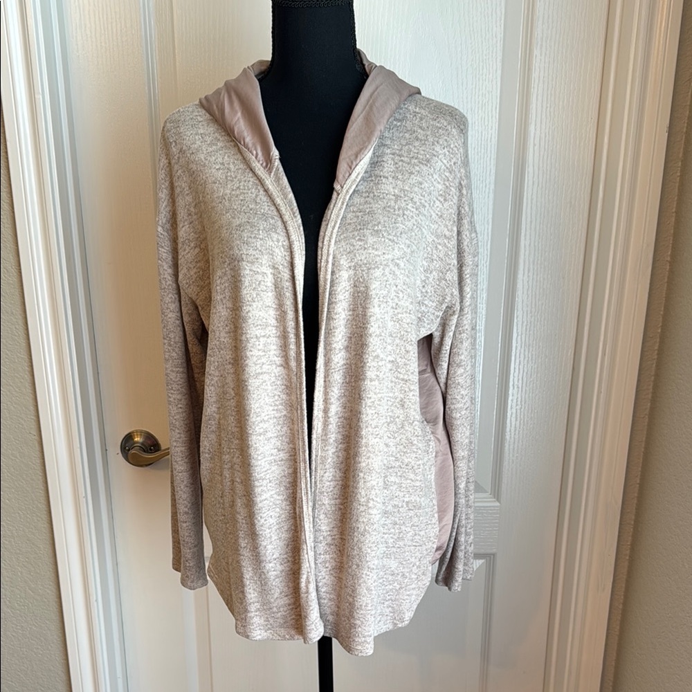Bobeau Light Pink Cardigan